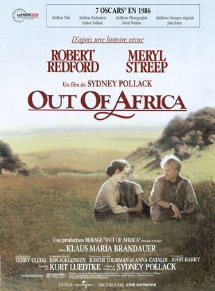 Out of Africa – Souvenirs d’Afrique